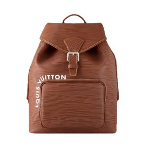 M23099 Louis Vuitton Montsouris Backpack Men's Brown Leather
