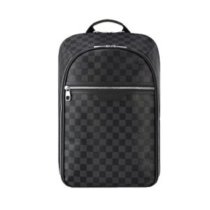 N45279 Louis Vuitton Michael Backpack Nv2 Men black backpack leather